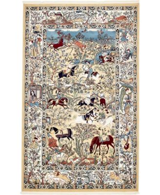 Narenj Nar3 5' x 8' Area Rug
