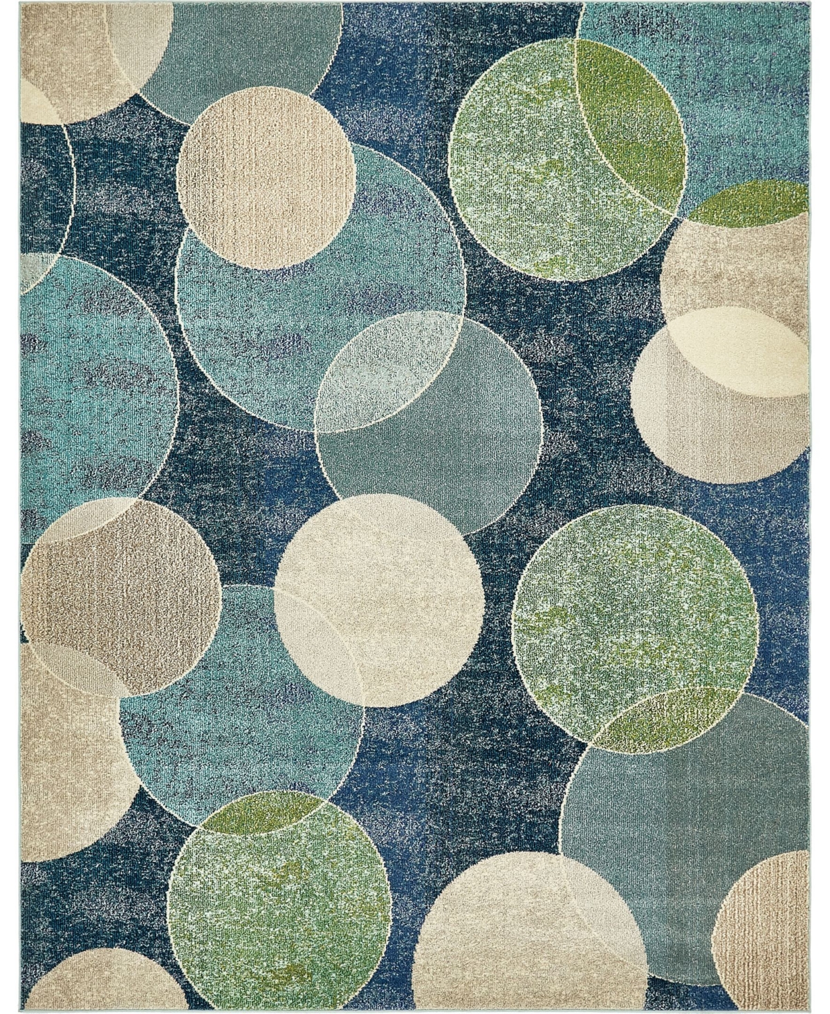 Bayshore Home Crisanta Crs6 8' x 10' Area Rug - Navy Blue