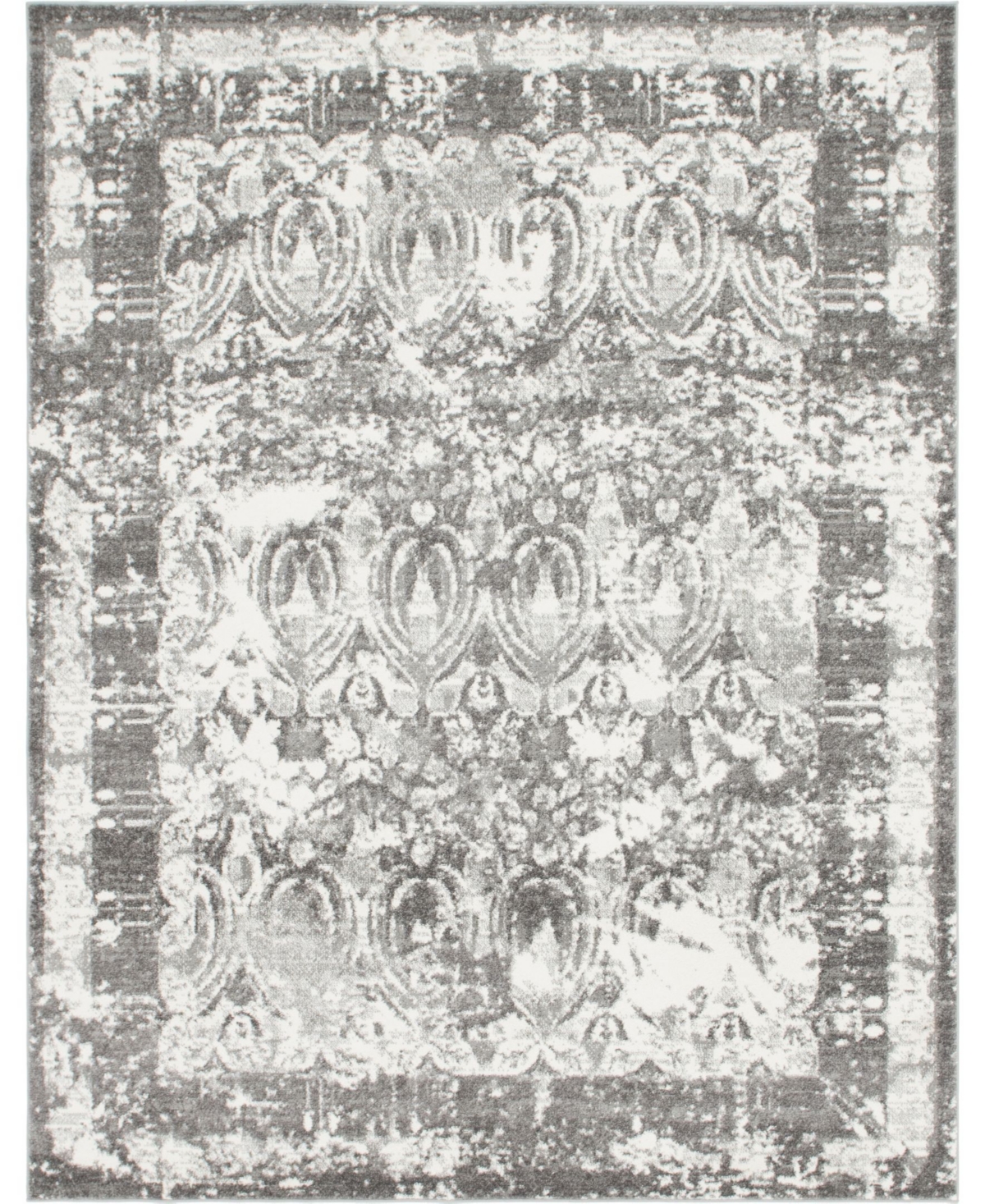 Bayshore Home Mishti Mis3 8' x 10' Area Rug - Gray