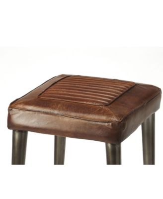 Butler Maxine Leather Bar Stool