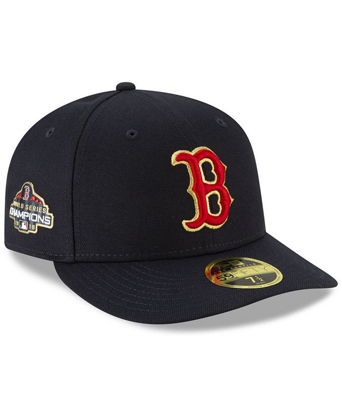 New Era Boston Red Sox 2018 World Series Commemorative Gold Low Profile ...