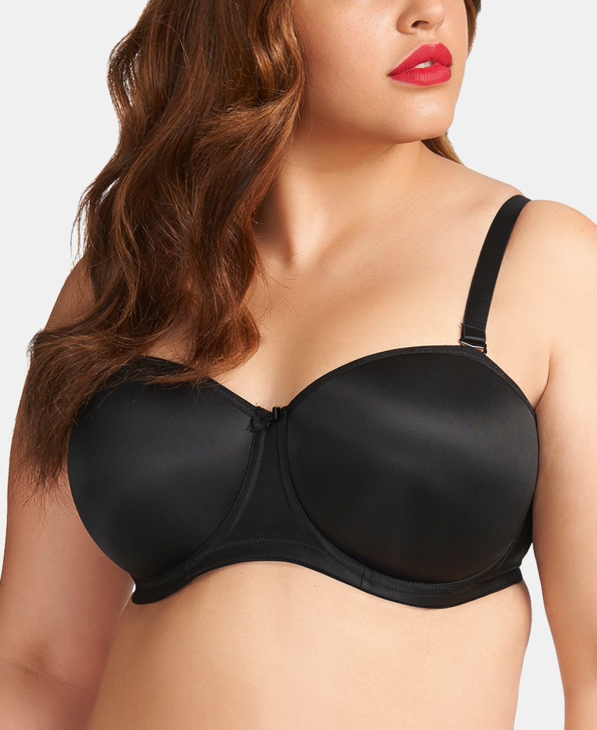 Full Figure Smoothing Underwire Strapless Convertible Bra EL1230, Online Only - Nude