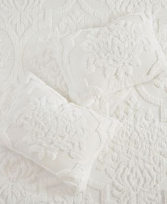 Viola Damask Tufted Duvet Cover Sets