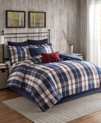 Woolrich - Ryland 4-Pc. Oversized Plaid Print Comforter Sets