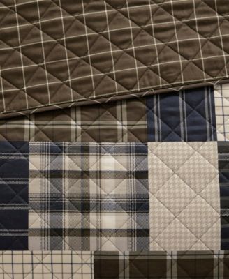 Timber Reversible 3-Pc. Quilt Set, King/California King