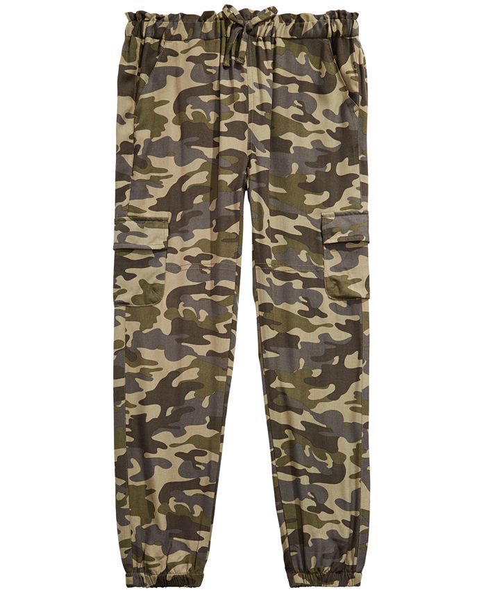 Epic Threads Big Girls Camo-Print Cargo Jogger Pants, Created for Macy ...