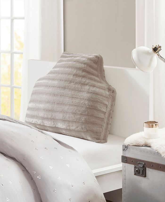 Intelligent Design Duke 34" x 26" x 2" Oversized Faux Fur Headboard