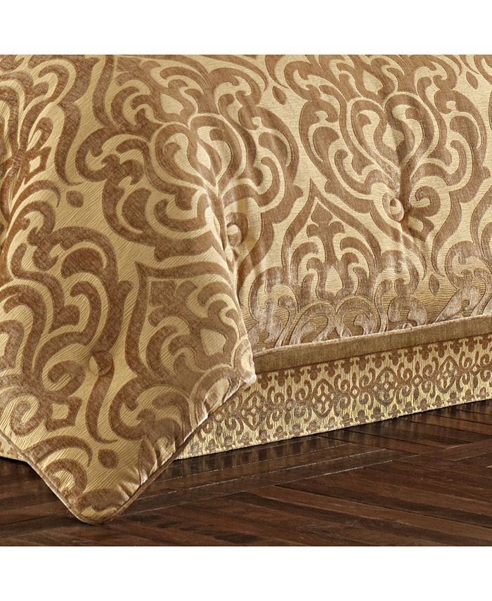 J Queen New York J Queen Sicily Gold Queen Comforter Set Macy's