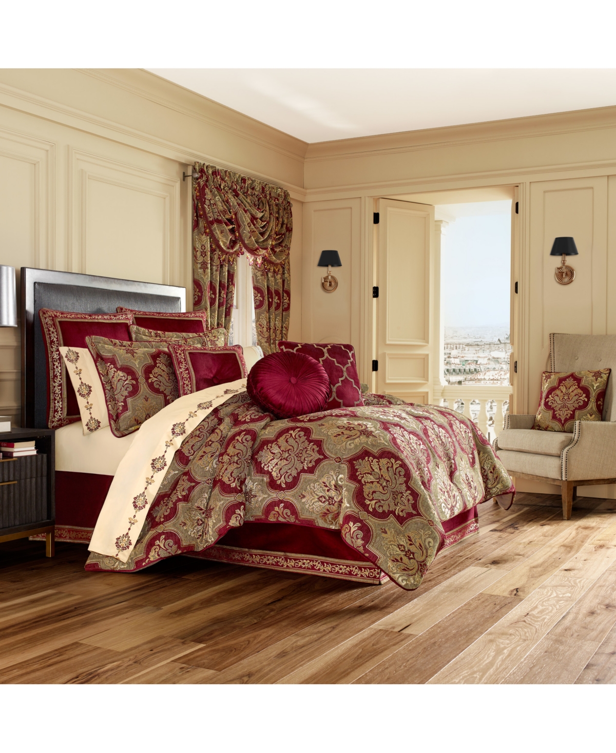 J Queen New York Maribella Pillow, x