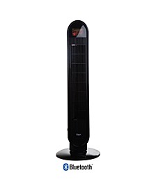 360 Tower Fan with Bluetooth and Micro-Blade Noise Reduction Technology