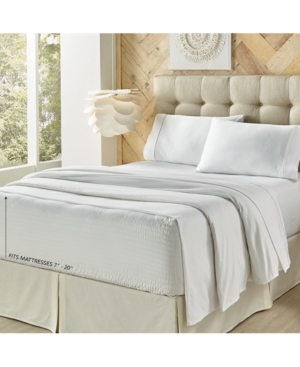 J Queen Royal Fit Microfiber Full Sheet Set Bedding