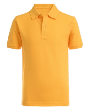 Nautica Big Boys Stretch Double Pique Polo