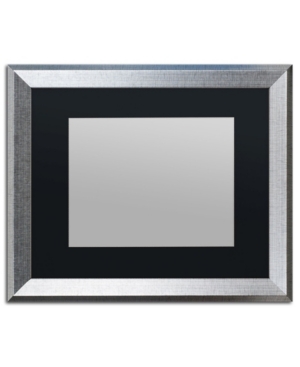 Trademark Global Trademark Fine Art Heavy Duty Silver Frame With Black Mat In Multi