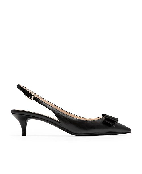 tali bow slingback pump