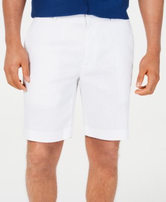 macys linen shorts