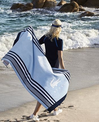 Lacoste beach towels 2025 clearance