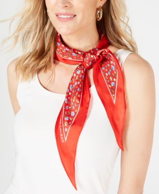 Lauren Ralph Lauren - Cameron Floral Diamond Silk Scarf