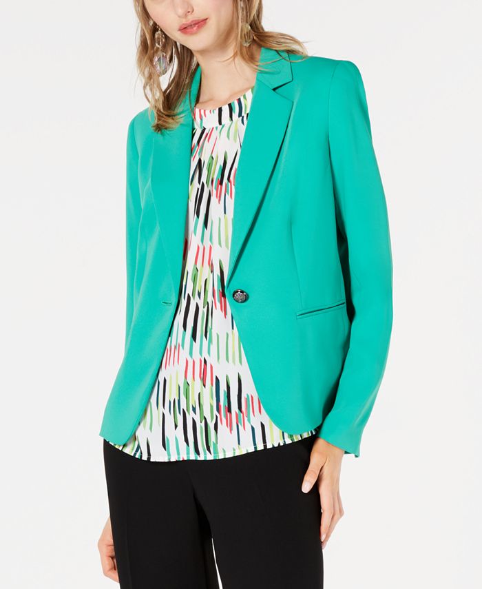 Bar III OneButton Notch Collar Jacket, Created for Macy's Macy's