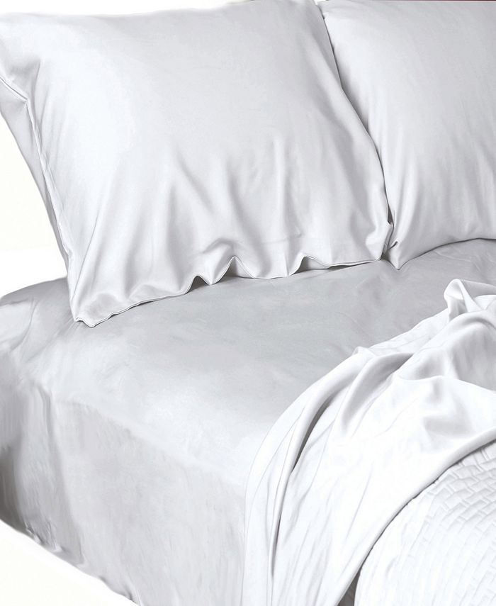 Bedvoyage Luxury Rayon From Bamboo 4 Piece Split King Sheet Set Reviews Sheets Pillowcases Bed Bath Macy S