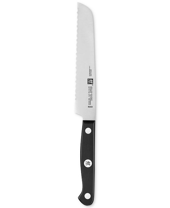 J.A. Henckels Zwilling Gourmet 5" Z15 Serrated Utility Knife & Reviews
