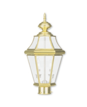 Livex Georgetown 2-Light Outdoor Post Lantern