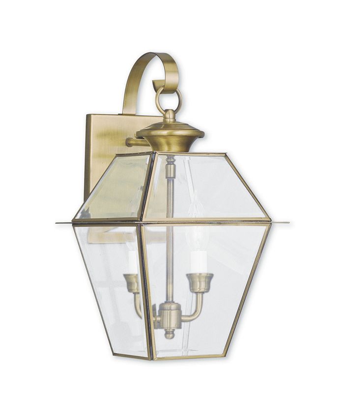 Livex - Westover 2-Light Outdoor Wall Lantern