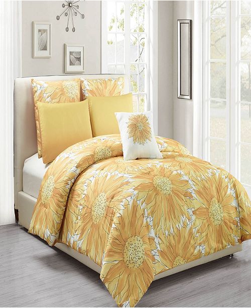 Duck River Textile Adelphie Vera 6 Piece Full Queen Comforter Set