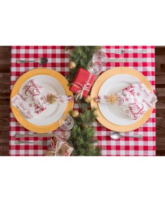 Checkers Tablecloth 60" x 120"