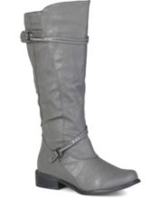 Gray boots store