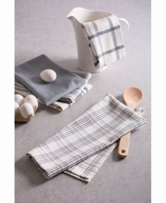 Design Imports Assorted Woven Dishtowels, Set of 5