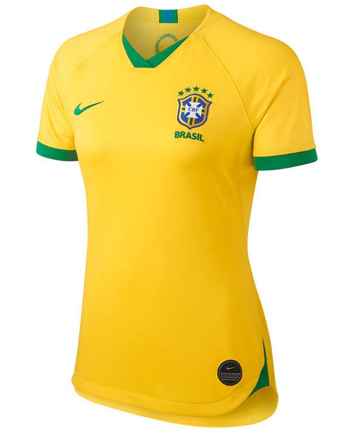 Nike Women's Brazil National Team Women's World Cup Home Stadium Jersey ...