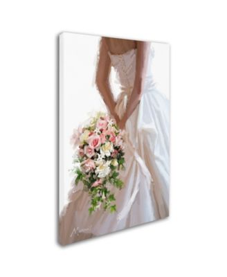 The Macneil Studio 'Wedding Dress' Canvas Art - 22" x 32"