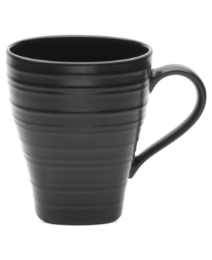 UPC 885991009108 product image for Mikasa Dinnerware, Swirl Square Black Mug | upcitemdb.com