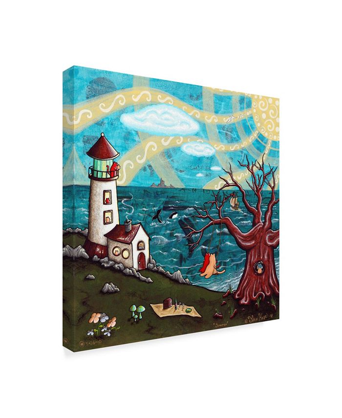 Trademark Global Jake Hose 'Summer' Canvas Art 35" x 35" Macy's