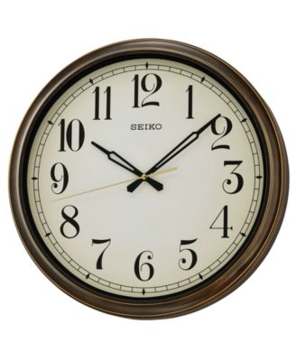 Seiko - Clock, Outdoor Wall Clock QXA548BLH