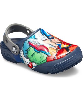 mens marvel crocs