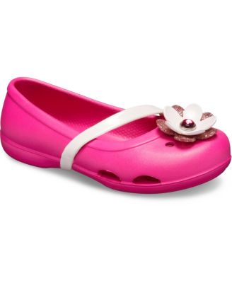 Crocs Baby, Toddler Little Girls Lina Charm Flat Macy's