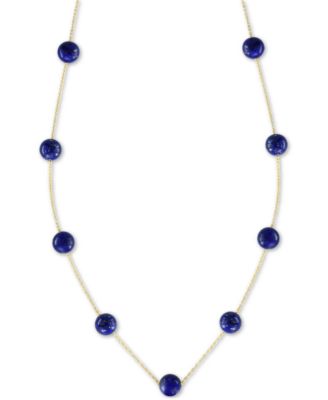 14k lapis necklace