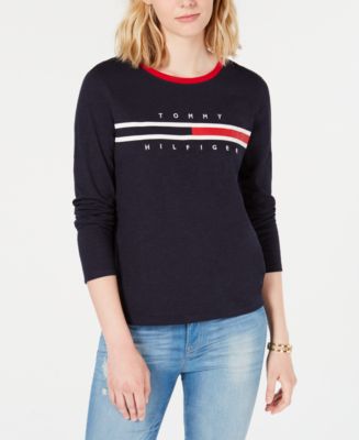 macy's tommy hilfiger women's shirts