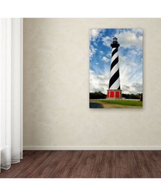 Trademark Global PIPA Fine Art 'Cape Hatteras Lighthouse' Canvas Art - 30" x 47"