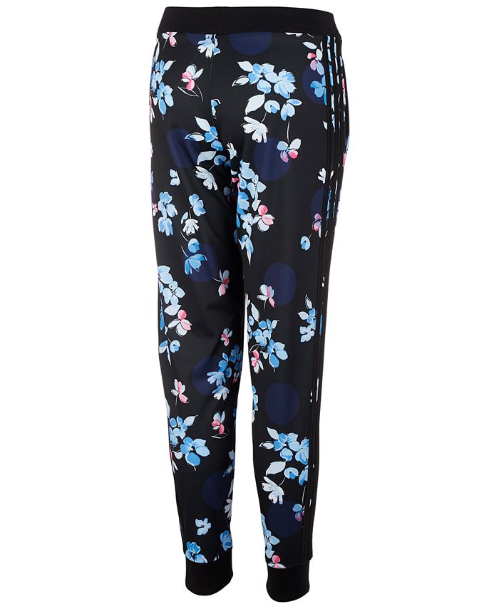 adidas Toddler Girls Floral-Print Tricot Jogger Pans - Macy's
