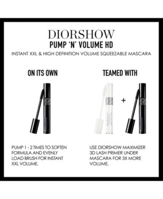 DIOR Diorshow Pump 'N' Volume HD Mascara