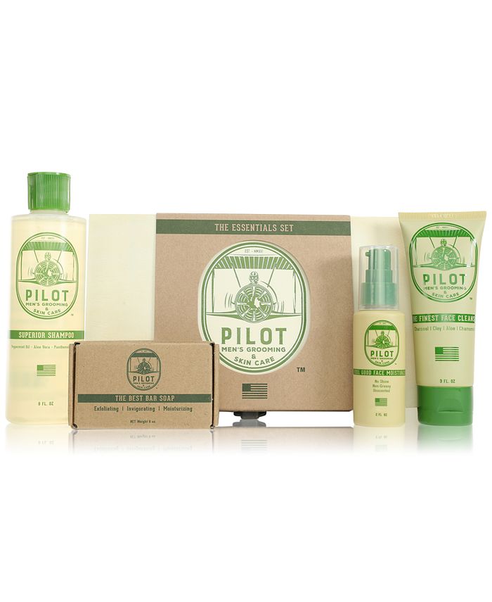 Pilot Men's Grooming & Skin Care - Pilot 5-Pc. Essentials Grooming & Skin Care Set