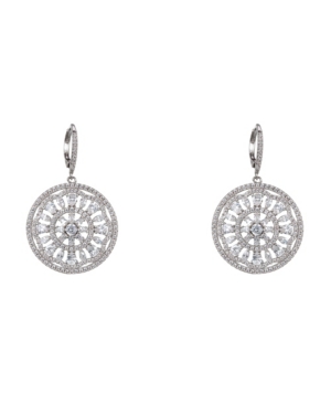 image of Nina Medallion Lever Back Earrings