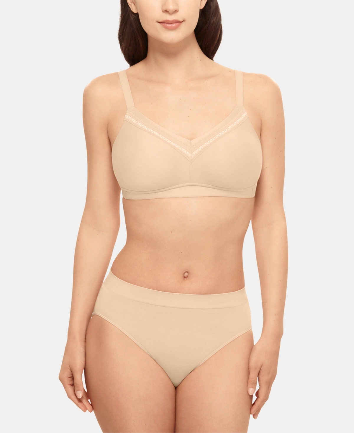 Wacoal Women's Perfect Primer Wire Free Bra , Up To Ddd Cup -(Nude 5)