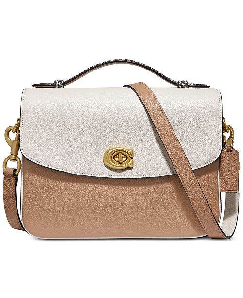 COACH Cassie Crossbody in Colorblock With Snakeskin Detail & Reviews ...