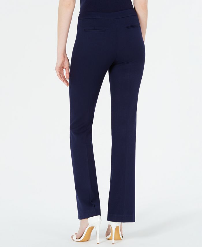 Anne Klein Twill Flare-Leg Pants & Reviews - Pants & Capris - Women ...