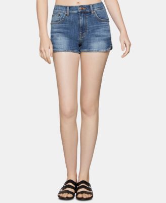 BCBGeneration - Dolphin-Hem Denim Shorts