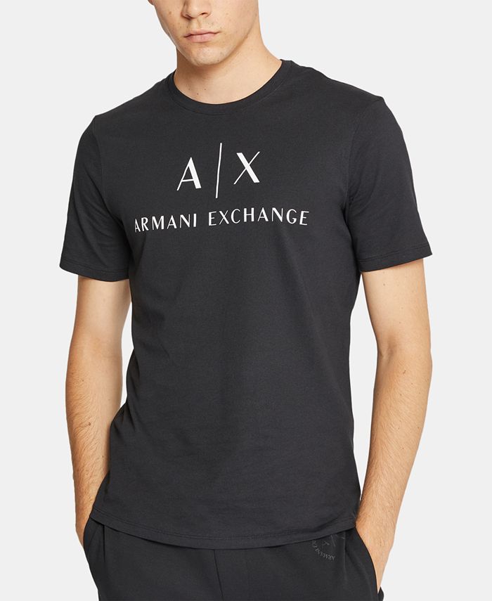 A|X Armani Exchange Men's Graphic-Print Logo T-Shirt & Reviews - T-Shirts -  Men - Macy's