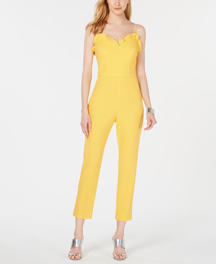 Adrianna papell scalloped jumpsuit store